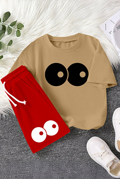 MYADA Преміум Набір для дітей з принтом «Підозрілі очі», 2 предмети, 22561