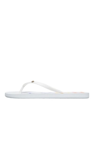 Roxy Sandy Iii Women's White Slippers