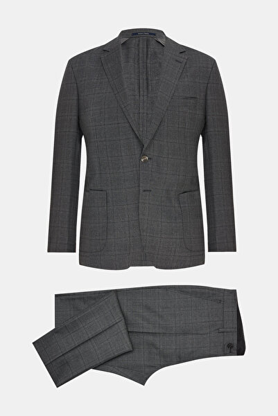 W Collection ANTRASİT DÜĞMELİ TAKIM ELBİSE