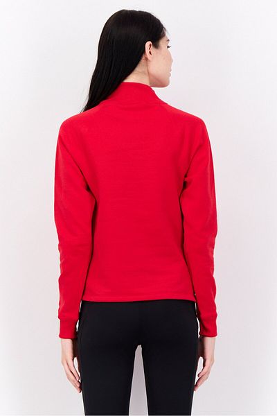Champion Women Sportswear Fit Long Sleeves Outdoor Sweatshirt, Red