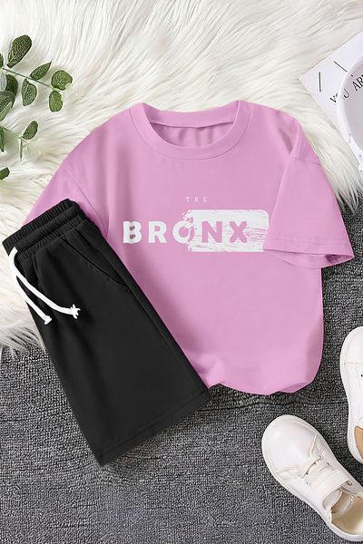 MYADA Set pentru copii din 2 piese imprimat Bronx Noul sezon 22506
