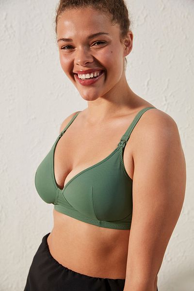 Penti Top de bikini Basic Mama Green