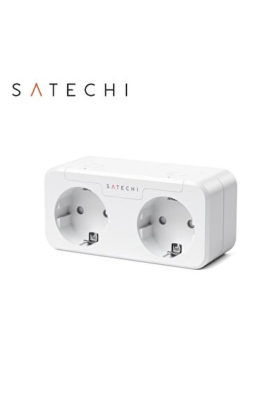 Satechi Dual Smart Plug, Compatible with Apple HomeKit, Energy Monitoring, (W...