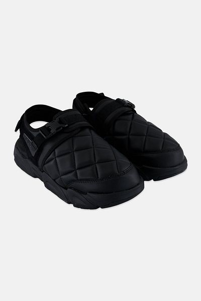 Puma Puma x Pleasures Men TS 01 Quilt Velcro Outdoor Sandals, Black