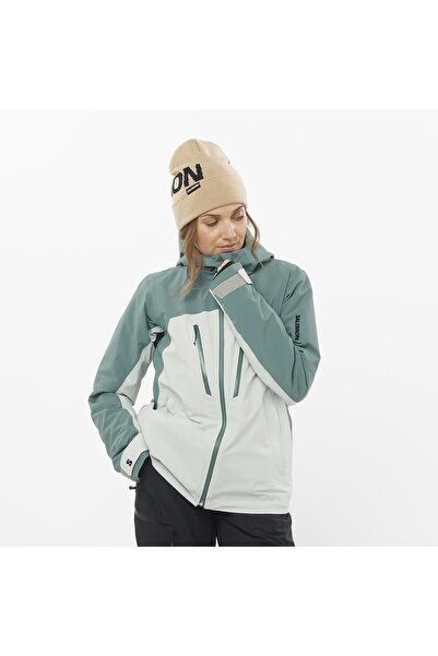 Salomon BRILLIANT Kadın Kayak Montu MISTY BLUE North Atlantic LC2334100