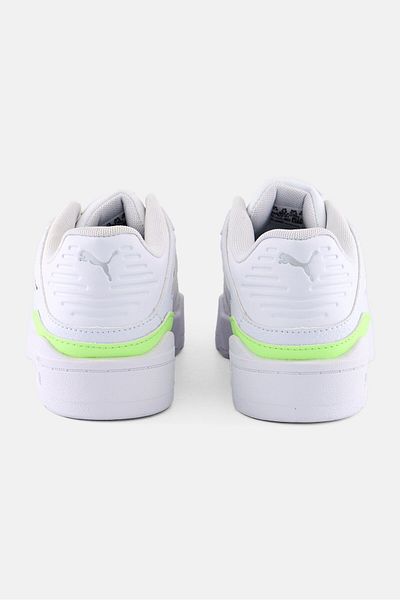 Puma Kids Boy Slipstream Ruleb Lace Up Outdoor Shoes, White/lime