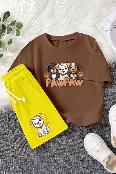 MYADA Премиум Pawpaw - Детски комплект от 2 части с герой 23352
