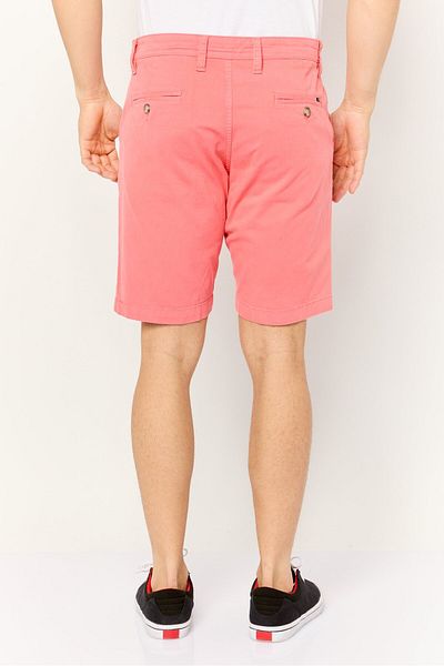 Nautica Men Solid Chino Shorts, Dusty Pink