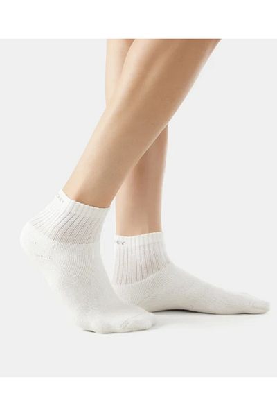 JOCKEY Sport Ankle Socks 7036-01 White for Men