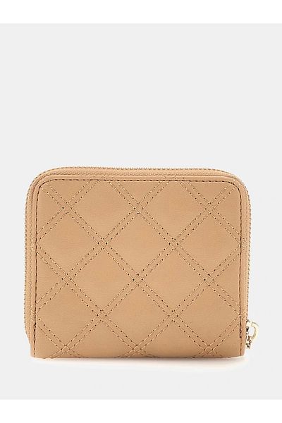Guess Women's Beige Giully Small Zipper Wallet