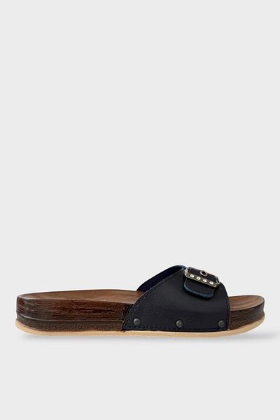 Liger Daily Slippers - Orthopedic Single Band Stylish Summer Dark Blue
