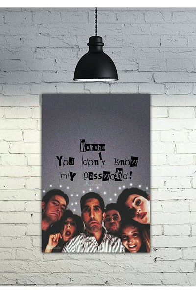 icase Friends Friends Decor Concept Painting Mdf Printing