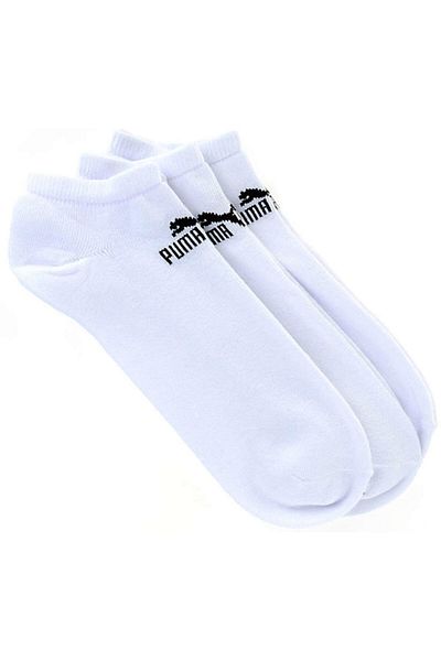 Puma Бели маратонки - 3 пакета спортни чорапи (887497-02)
