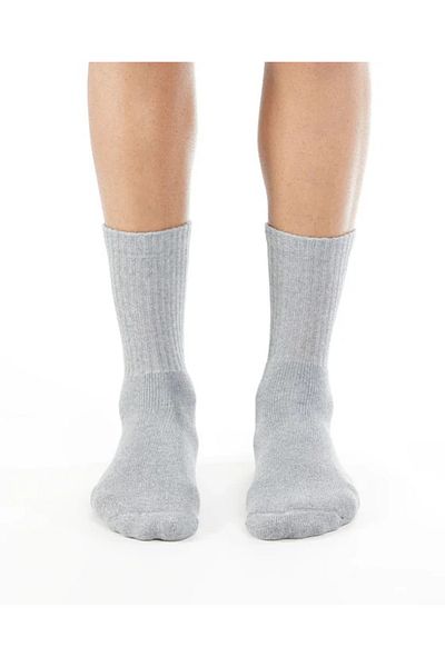 JOCKEY جوارب رياضية 7035-01 رمادية للرجال