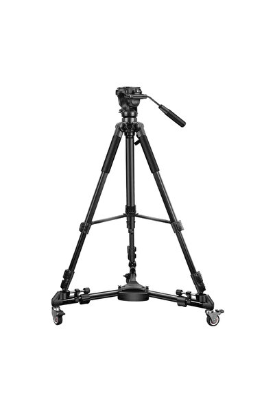 BF Pro 333L Alüminyum -ABS 180-210cm Tripod + Tekerlekli Dolly