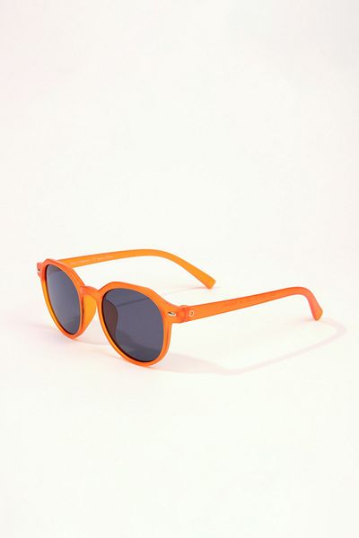 Oggy Eyewear Kids Sunglasses Mb2044T Orange Unisex with Polarized Glass 2-6 Years