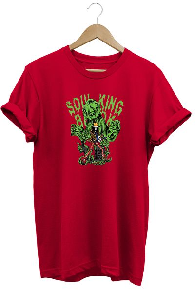 remonz One Piece Brook Short Sleeve Cotton Crew Neck T-Shirt