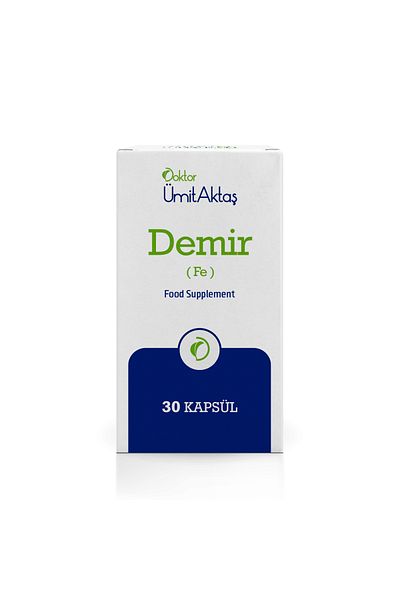 Dr. Ümit Aktaş Iron High Biosupply 30 Capsules