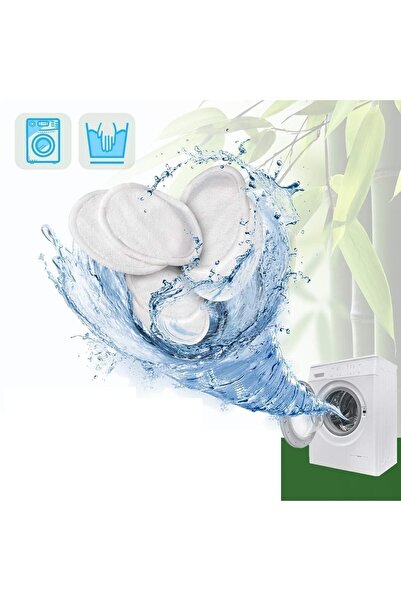 SB SizinBazar 5 Adet Yeniden Kullanılabilir Tonik Sürme Pamuğu - Yıkanabilir Makyaj Ve Yüz Temizleme Pamuğu