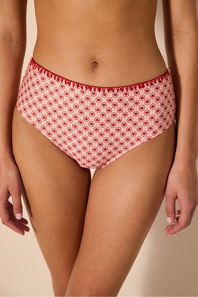 Penti High Waist Hipster Bahia Bikinihose - Mehrfarbig bestickt