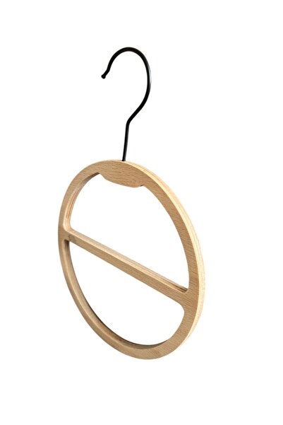 EZMK EV GEREÇLERİ Ahşap Şal Askısı, Çap 18 cm, 2 adet