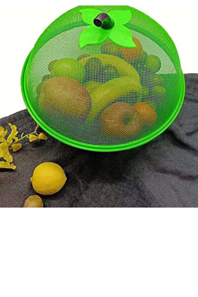 Generic Apple-shaped fresh fruit basket with mesh