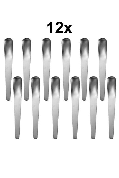 Chavin 12 Pieces 304 Steel 17.5 cm Dessert and Ice Cream Spoon Mt153By-12
