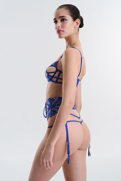 Penti Ζαρτιέρες Rhea Dark Blue - Privee Collection