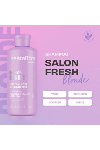 LEE STAFFORD LEE S BLEACH BLONDS COLR LOVE TONE SAVNG SHAMPOO 250ML