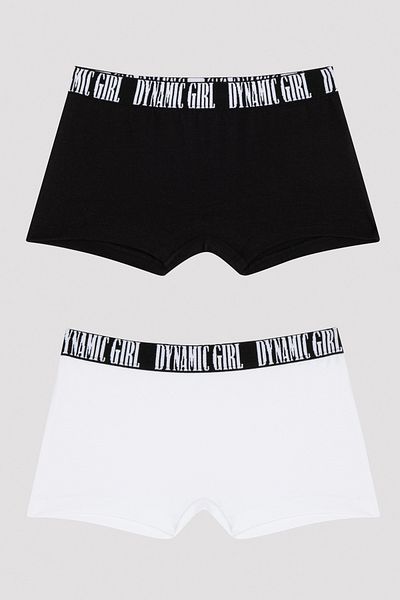 Penti Multicolored Girl's 2-Piece Boxer with Slogan