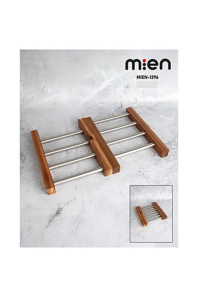 MİEN Acacia Metal Trivet