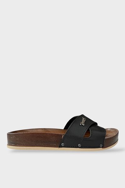 Liger Casual Slippers - Orthopedic and Stylish - Black