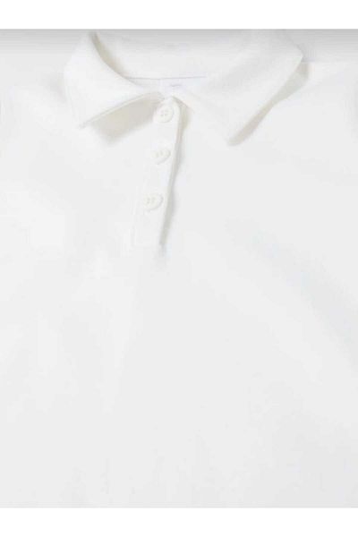 Hzmis Φόρεμα Polo Collar Girl's Lacost Λευκό