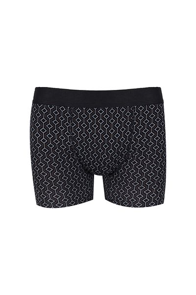 koza iç giyim Men's Single Patterned Cotton Boxers