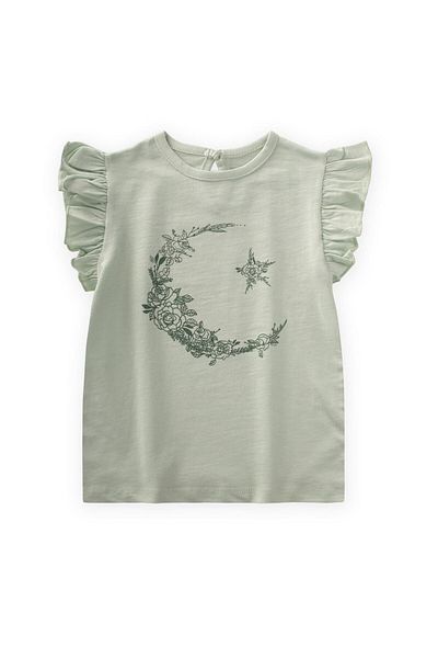 Cigit Μπλουζάκι Water Green Printed 2-8 ετών