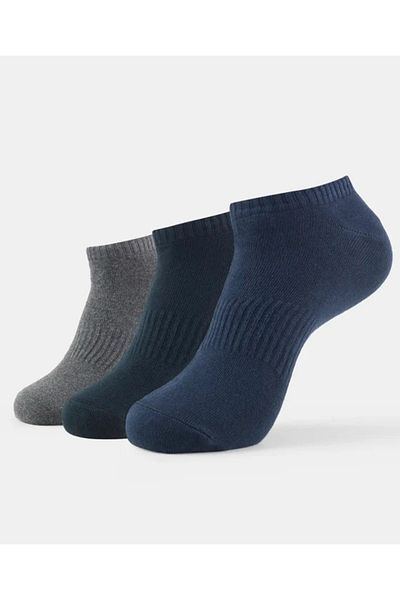 JOCKEY Low Show Socks 7097-01 Multicolor for Men