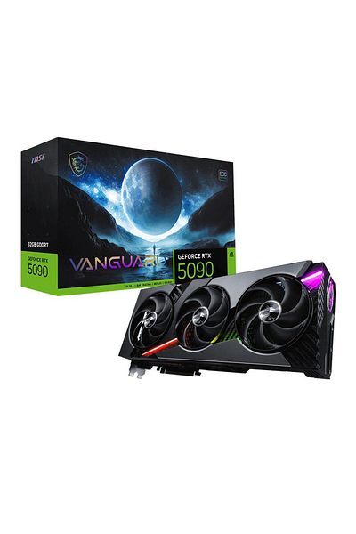 MSI Geforce Rtx5090 Vanguard 32Gb Gdrr7 512Bit Graphics Card