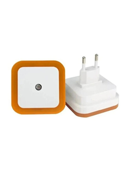 Cata Ct-9500 Priz Sistemli Fotoselli Ledli Sensörlü Gece Lambası Amber Renk