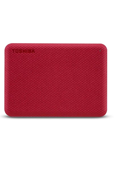 Toshiba HDD extern Toshiba Canvio Advance, 2TB, USB 3.2 (Rosu)