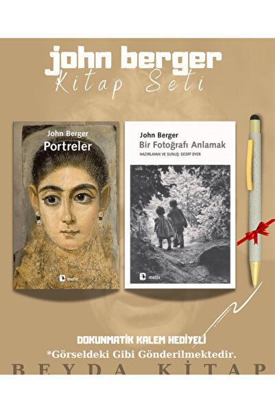 Metis Yayınları Portreler - Bir Fotoğrafı Anlamak - John Berger - Kalem Hediy...