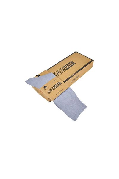 RBS SOCKS Men's Natural Organic Nylon-Free Seamless Socks 3-Pack