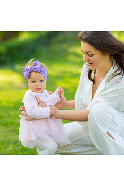 Babygiz Βαμβακερό κοριτσίστικο κεφαλόδεσμο - Αντιολισθητικό, Αντιιδρωτικό, Εξαιρετικά ελαφρύ και ελαστικό