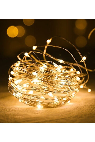 Çemrek Süs Parti Gün Işığı Peri Led 5 mt Pilli