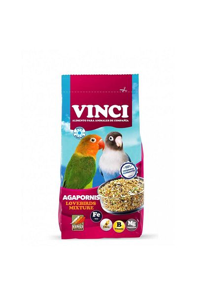 VİNCİ Vinci Mixed Bird Food for Lovebirds Without Hemp Seeds 1 kg