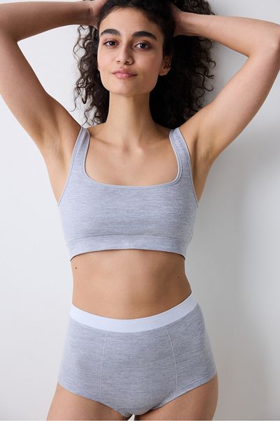Penti Reversible Seamless Multicolor Crop Top