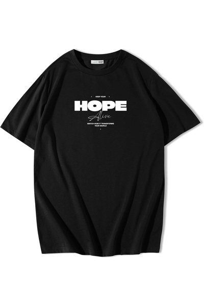 Unisex Oversize Hope Alive T-shirt