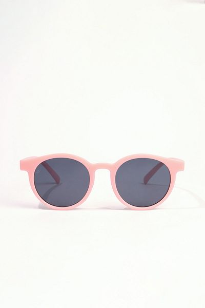 Oggy Eyewear Girls Sunglasses Mb2045Ap Light Pink Matte Frame with Polarized Glass for Ages 2-6 Years