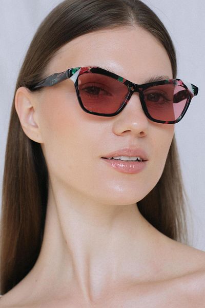 Bilge Karga Eskil Multicolor Pink Sunglasses