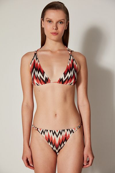 Penti Mehrfarbiges Lanvin Triangel-Bikini-Set - Masur-Kollektion