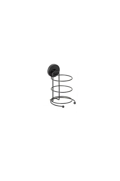Wenko MILAZZO lamp holder, Black, 17.5x14.5x11.5 cm, WENKO
